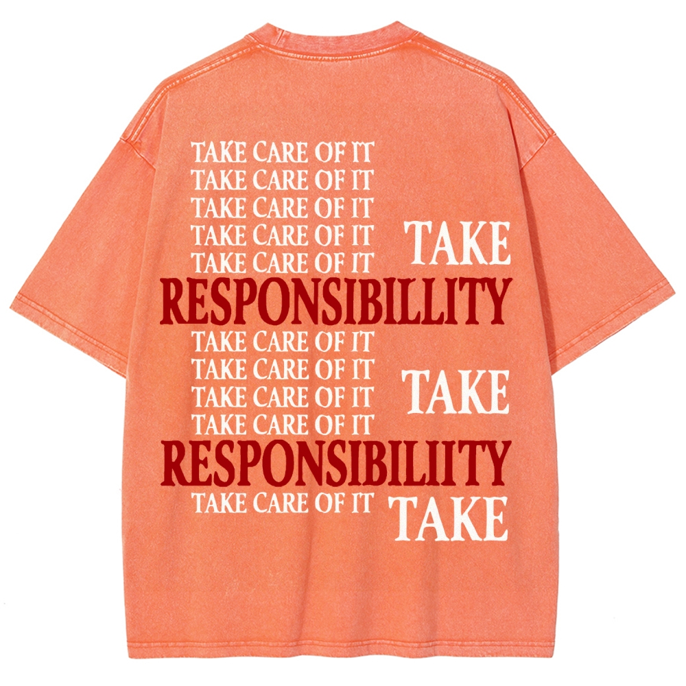 Unisex Fit Washed T-Shirt 2511009757