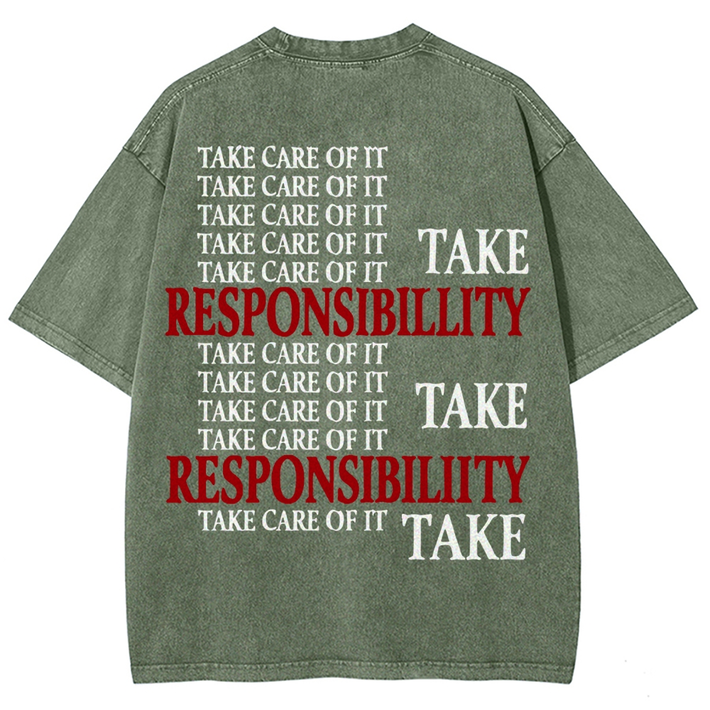 Unisex Fit Washed T-Shirt 2511009757