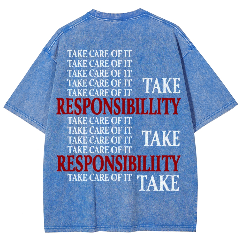 Unisex Fit Washed T-Shirt 2511009757