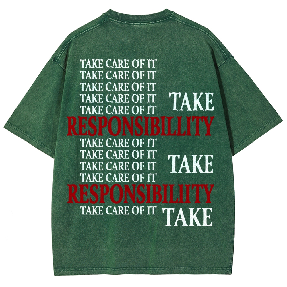 Unisex Fit Washed T-Shirt 2511009757