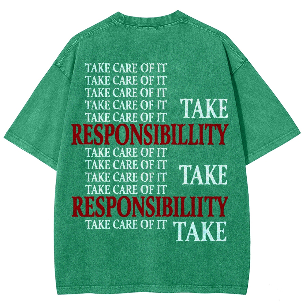Unisex Fit Washed T-Shirt 2511009757