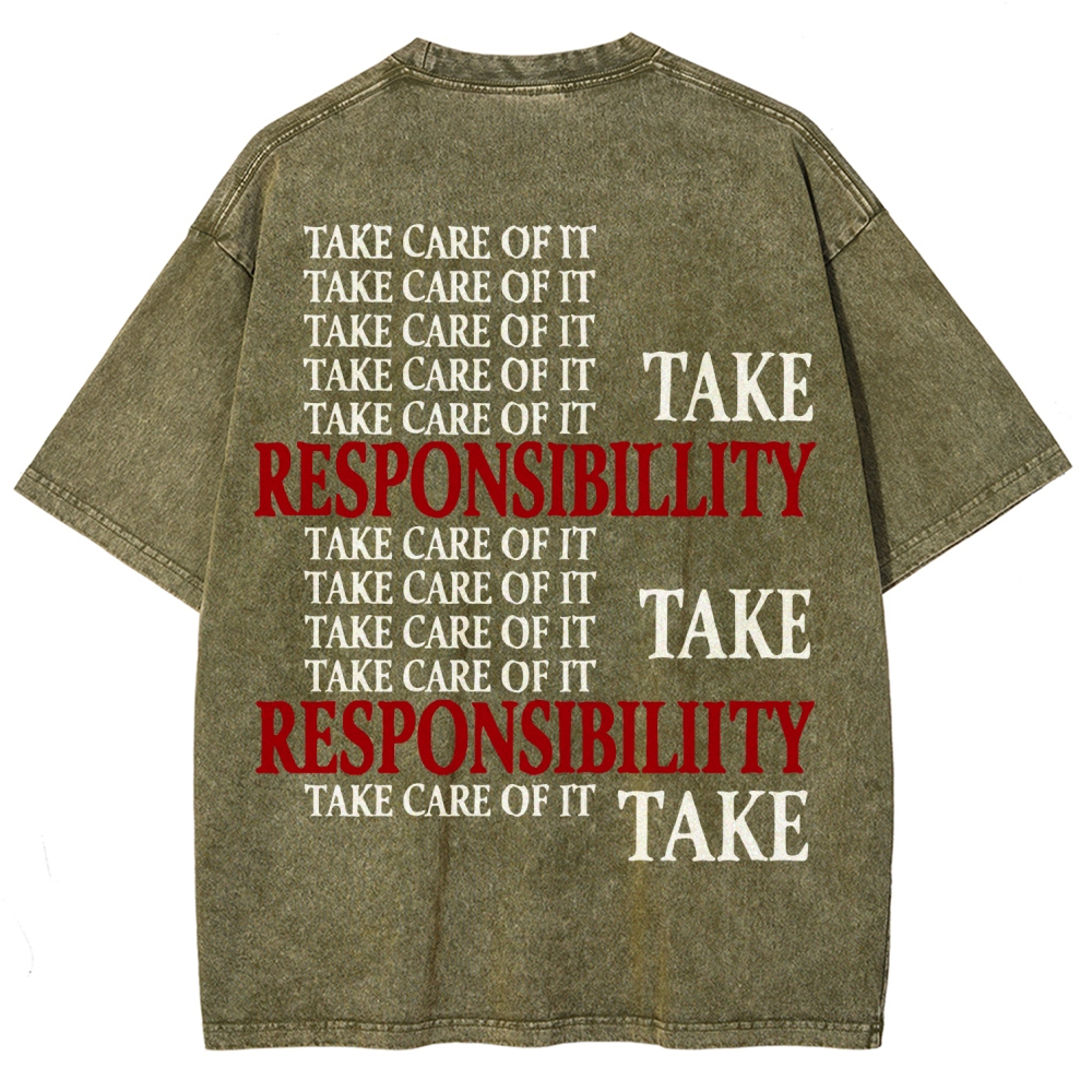 Unisex Fit Washed T-Shirt 2511009757