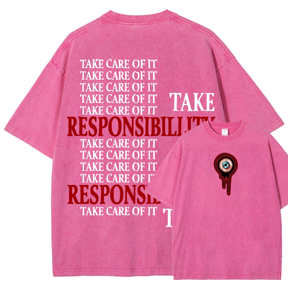 Unisex Fit Washed T-Shirt 2511009757