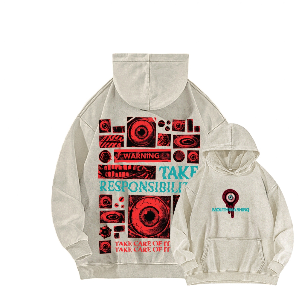 Mouthwashing Unisex washed sweatshirts 2511010744