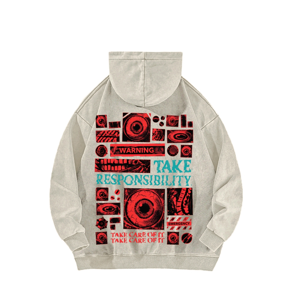 Mouthwashing Unisex washed sweatshirts 2511010744