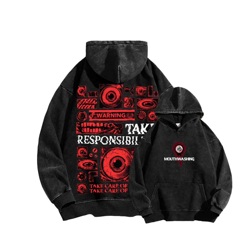 Mouthwashing Unisex washed sweatshirts 2511010744