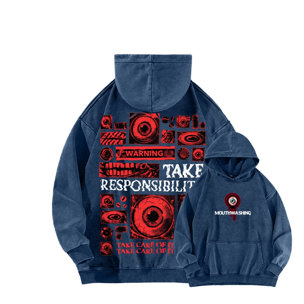 Mouthwashing Unisex washed sweatshirts 2511010744