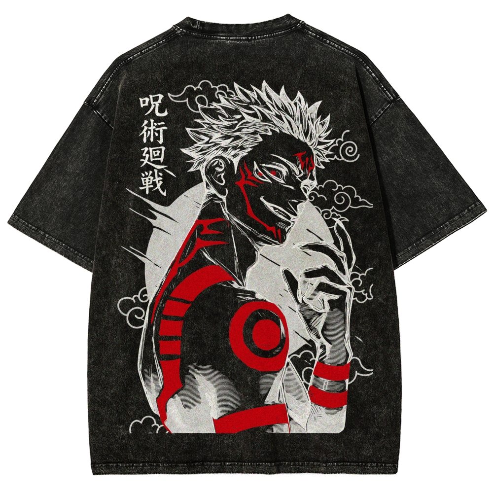 Jujutsu Kaisen Unisex Fit Washed T-Shirt 2511013610