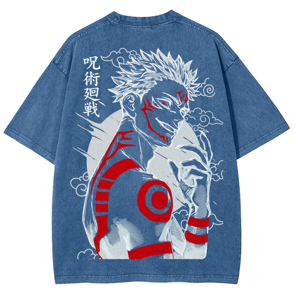 Jujutsu Kaisen Unisex Fit Washed T-Shirt 2511013610