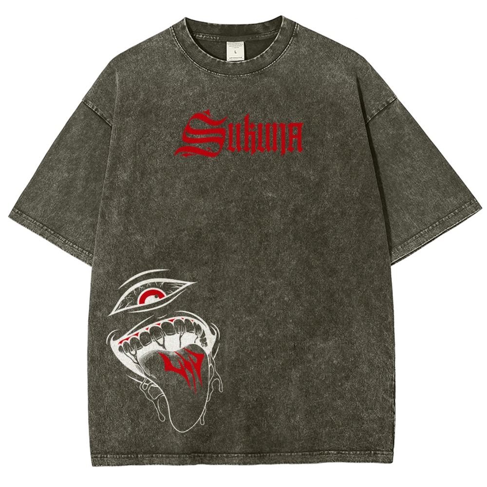 Jujutsu Kaisen Unisex Fit Washed T-Shirt 2511013610