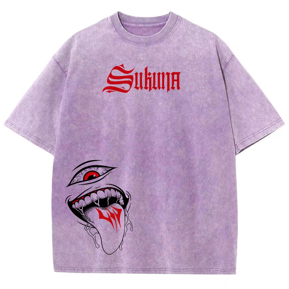 Jujutsu Kaisen Unisex Fit Washed T-Shirt 2511013610