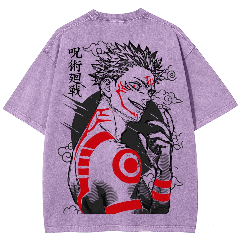 Jujutsu Kaisen Unisex Fit Washed T-Shirt 2511013610