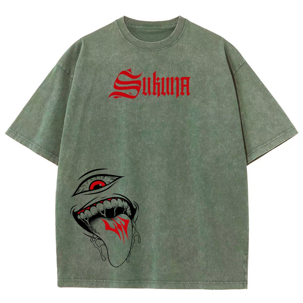 Jujutsu Kaisen Unisex Fit Washed T-Shirt 2511013610