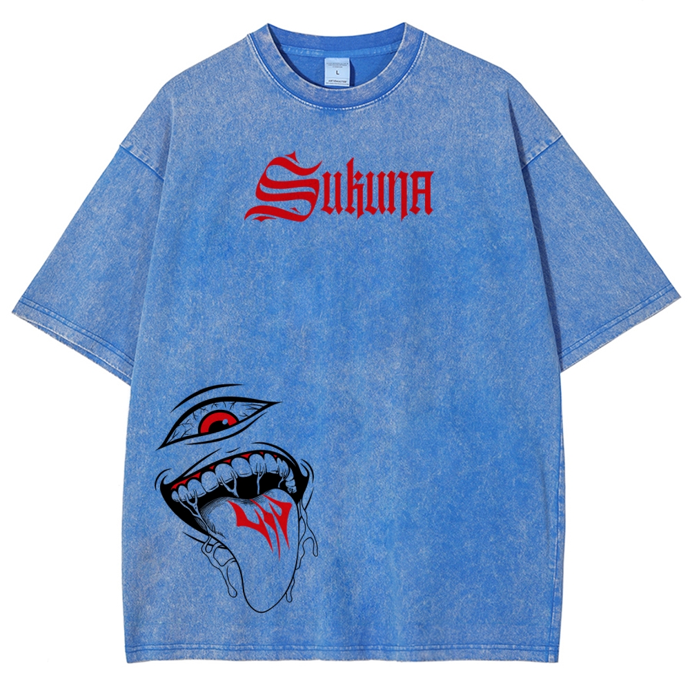 Jujutsu Kaisen Unisex Fit Washed T-Shirt 2511013610