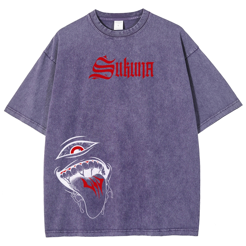 Jujutsu Kaisen Unisex Fit Washed T-Shirt 2511013610