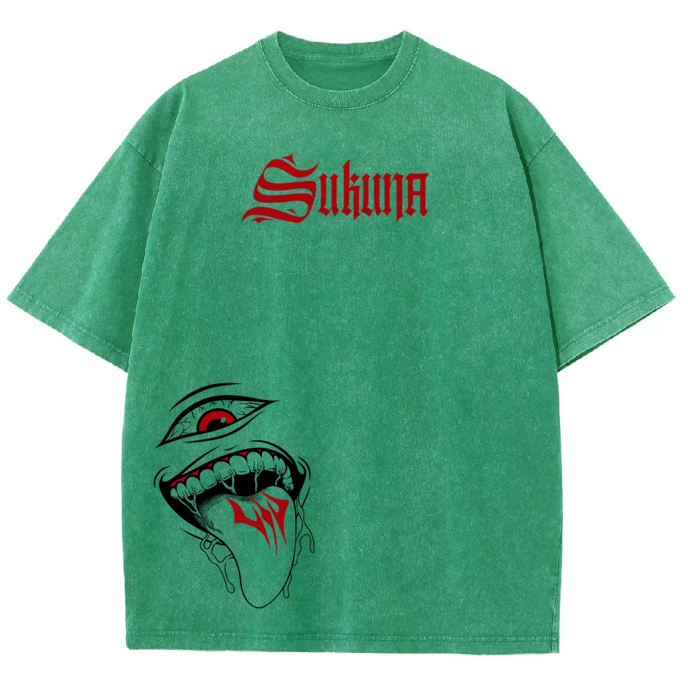 Jujutsu Kaisen Unisex Fit Washed T-Shirt 2511013610