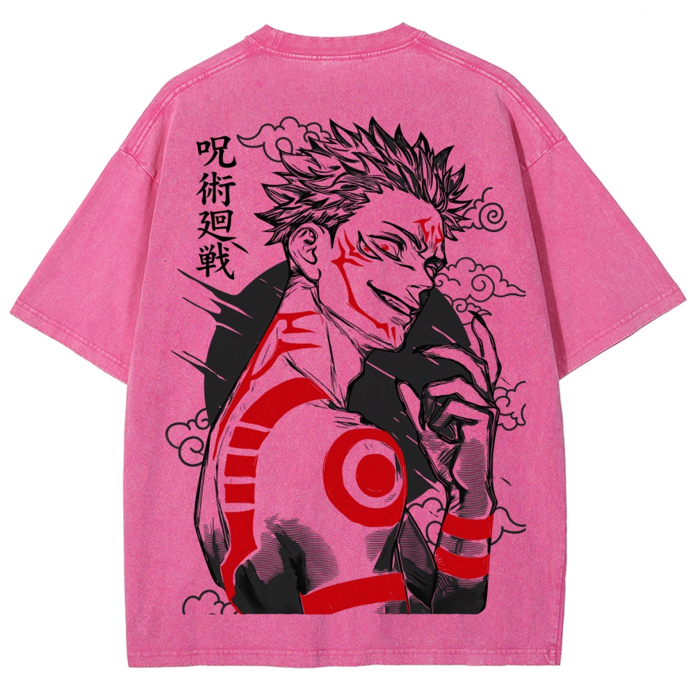 Jujutsu Kaisen Unisex Fit Washed T-Shirt 2511013610