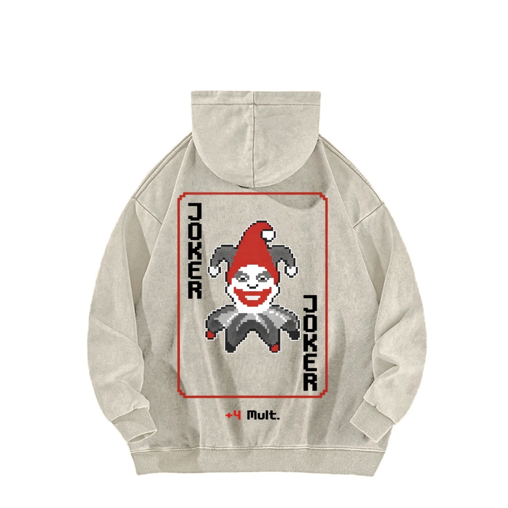 BALATRO Unisex washed sweatshirts 2511015124