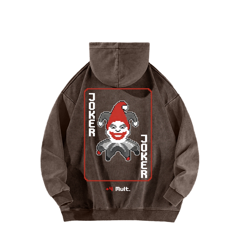 BALATRO Unisex washed sweatshirts 2511015124