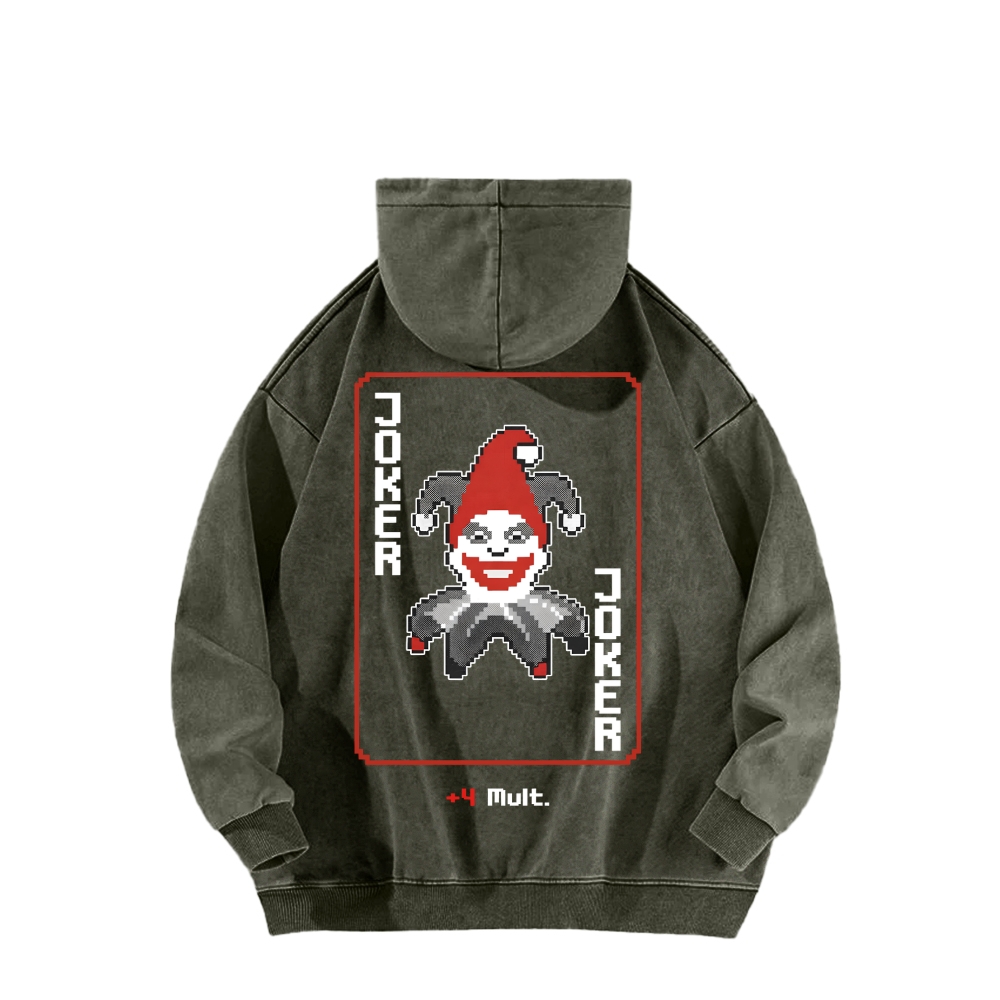 BALATRO Unisex washed sweatshirts 2511015124