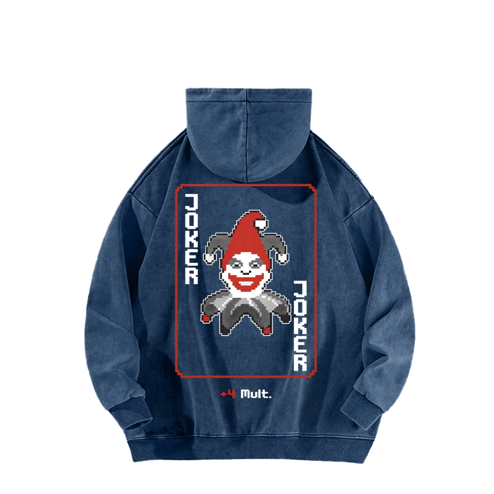 BALATRO Unisex washed sweatshirts 2511015124