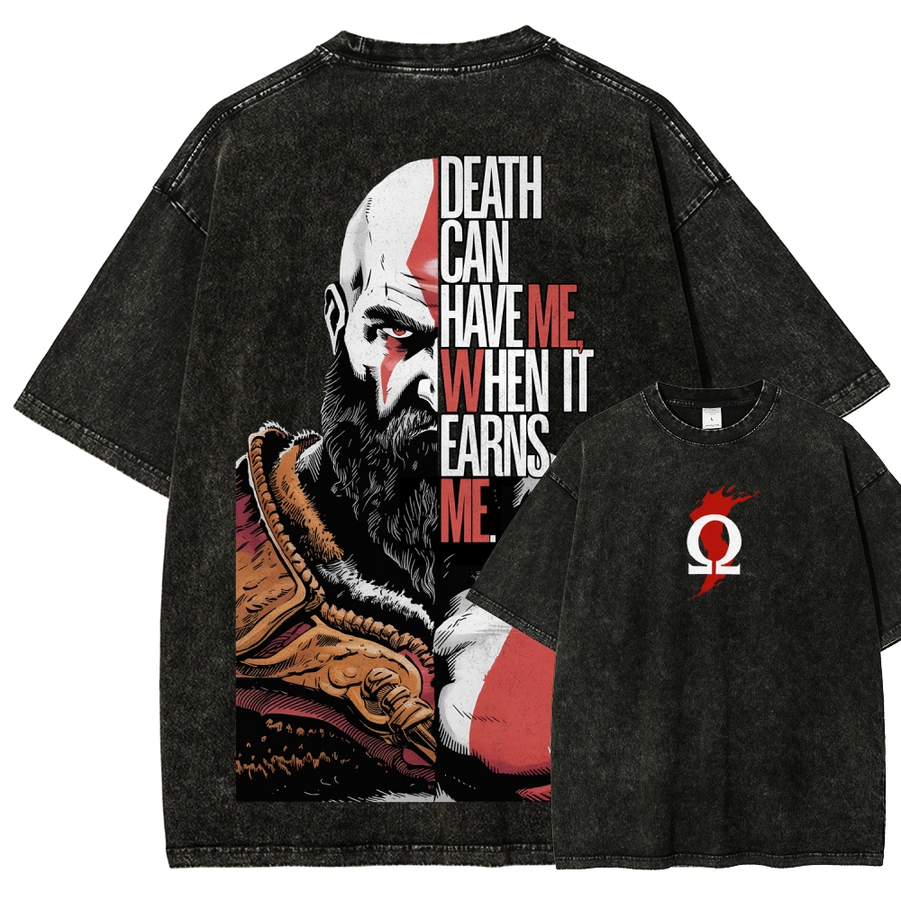 god-of-war Unisex Fit Washed T-Shirt 2511017430