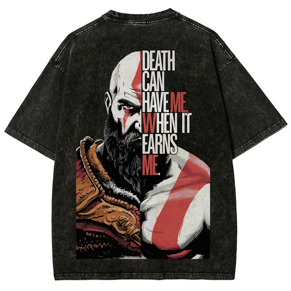 god-of-war Unisex Fit Washed T-Shirt 2511017430
