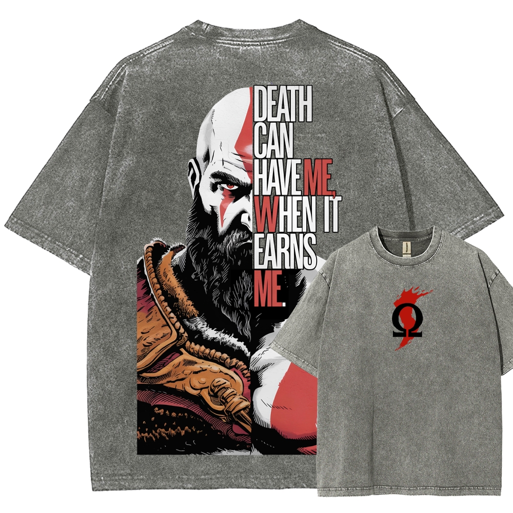 god-of-war Unisex Fit Washed T-Shirt 2511017430