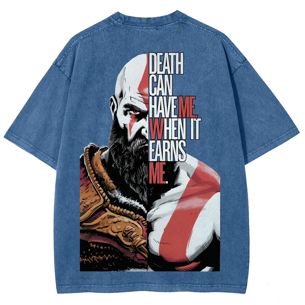 god-of-war Unisex Fit Washed T-Shirt 2511017430