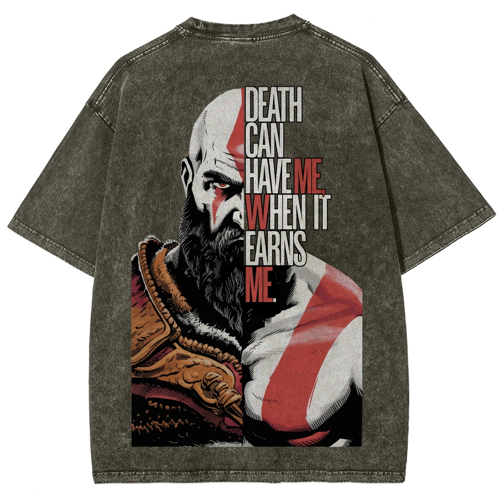 god-of-war Unisex Fit Washed T-Shirt 2511017430