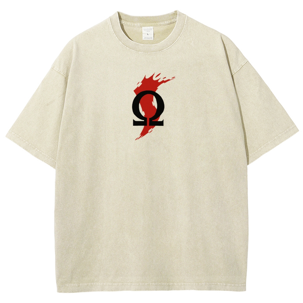god-of-war Unisex Fit Washed T-Shirt 2511017430
