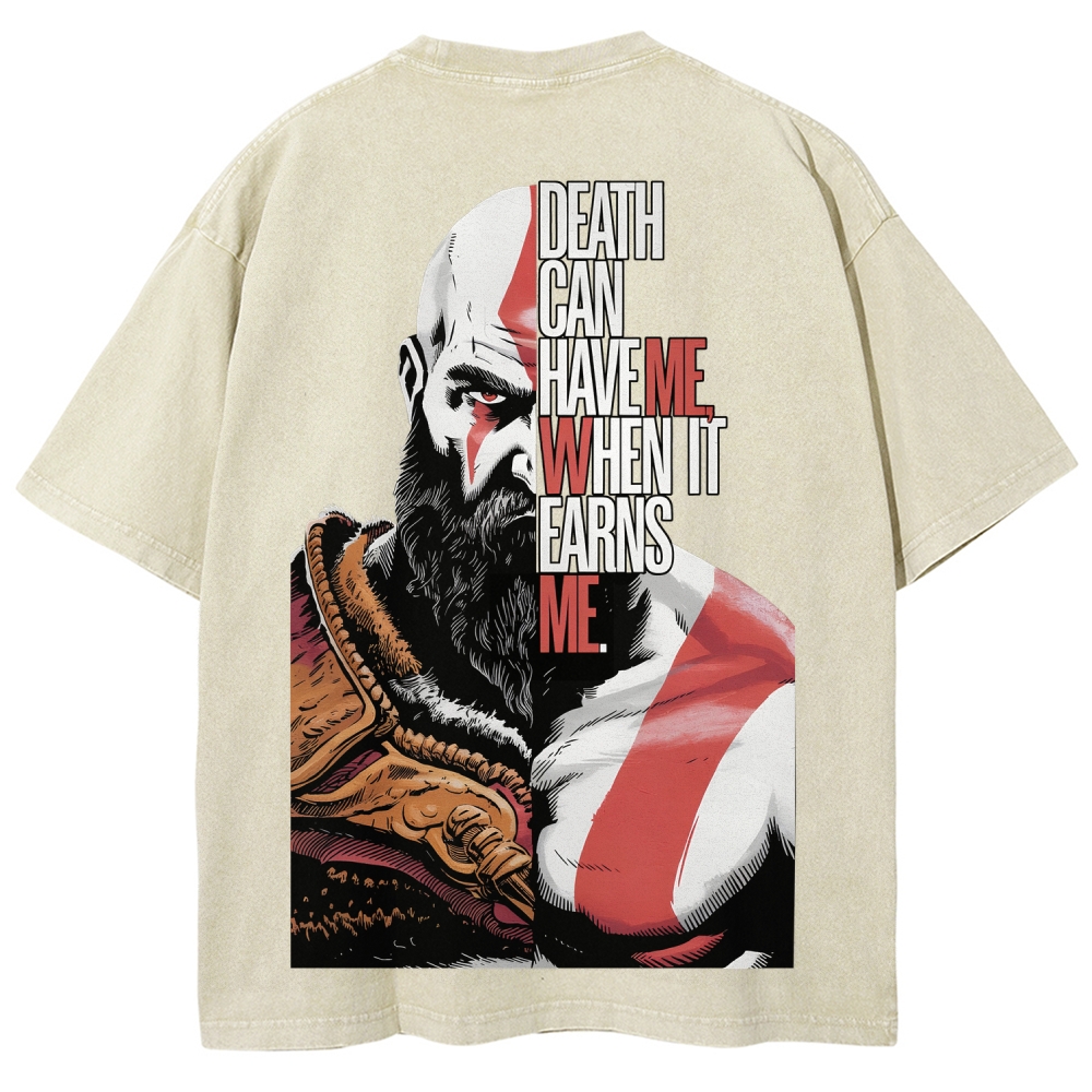 god-of-war Unisex Fit Washed T-Shirt 2511017430