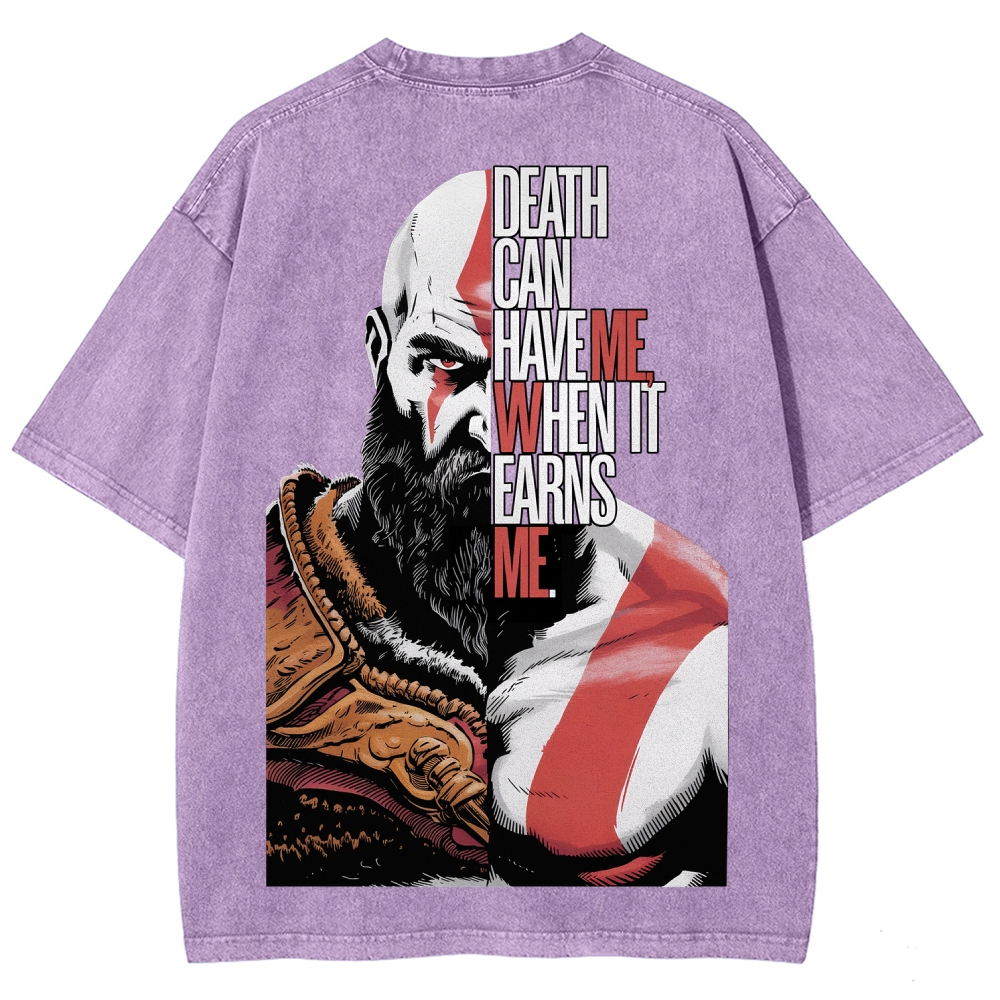 god-of-war Unisex Fit Washed T-Shirt 2511017430