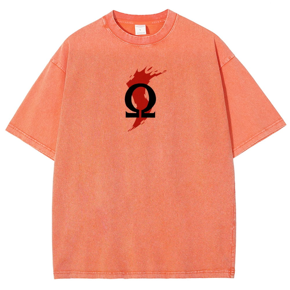 god-of-war Unisex Fit Washed T-Shirt 2511017430