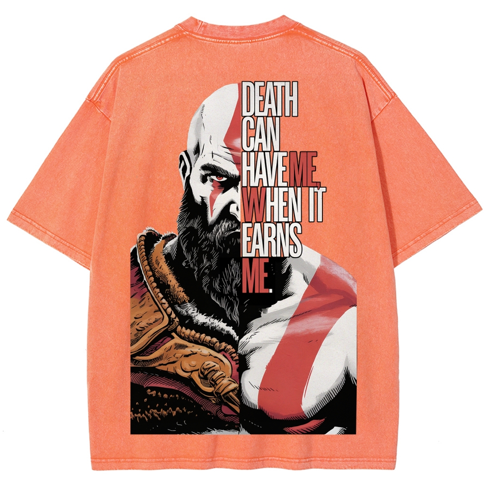 god-of-war Unisex Fit Washed T-Shirt 2511017430