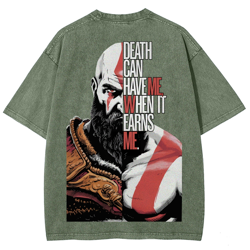 god-of-war Unisex Fit Washed T-Shirt 2511017430