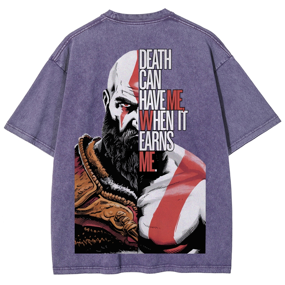 god-of-war Unisex Fit Washed T-Shirt 2511017430
