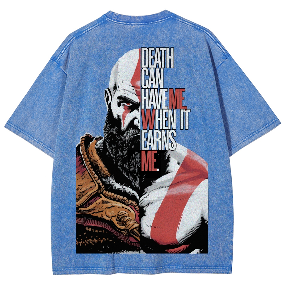 god-of-war Unisex Fit Washed T-Shirt 2511017430