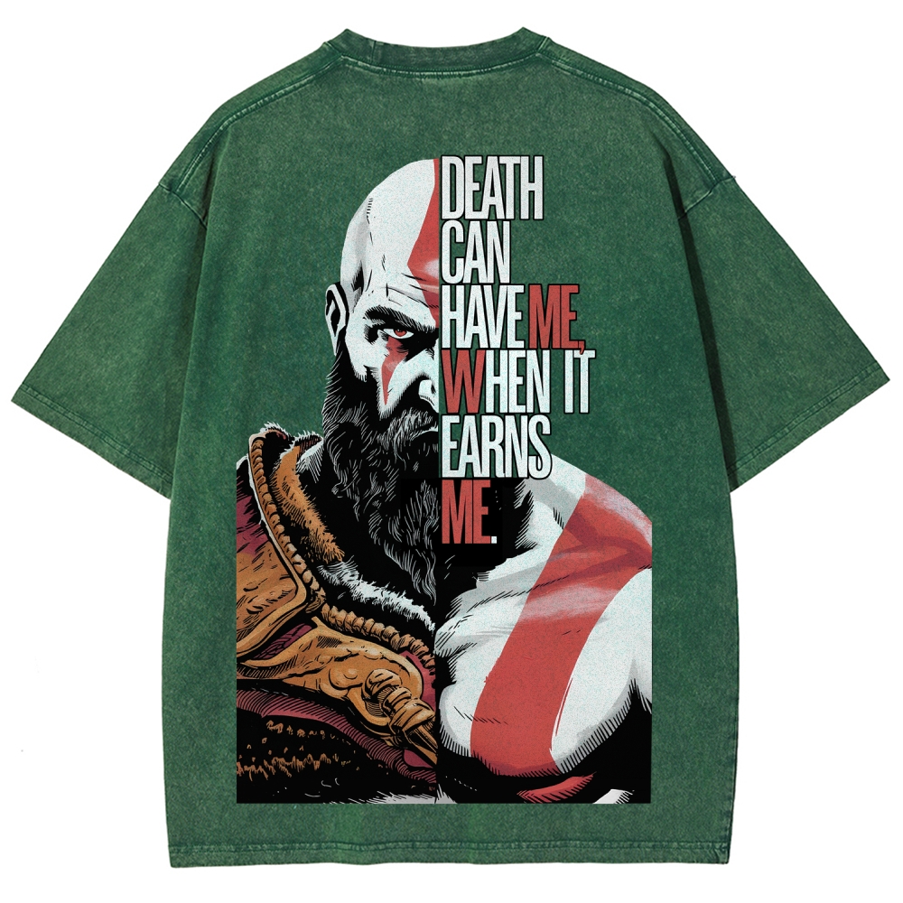 god-of-war Unisex Fit Washed T-Shirt 2511017430