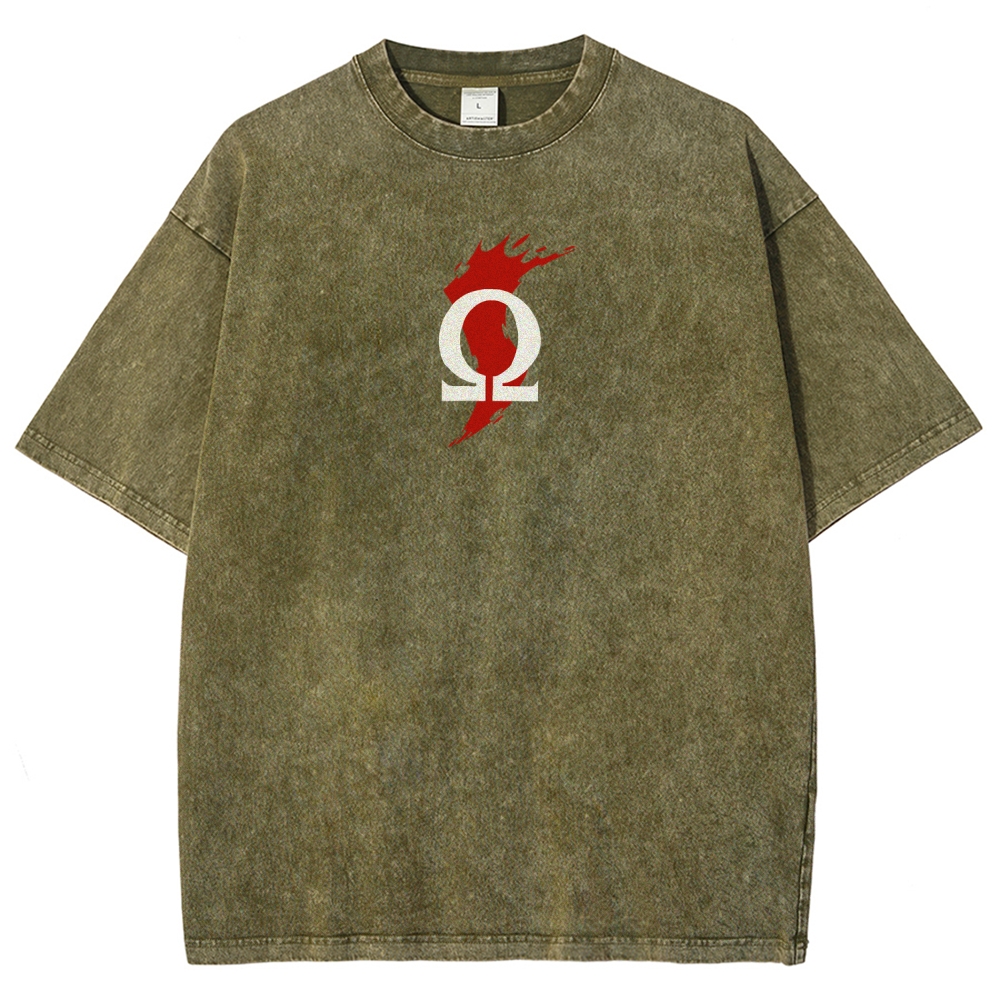 god-of-war Unisex Fit Washed T-Shirt 2511017430