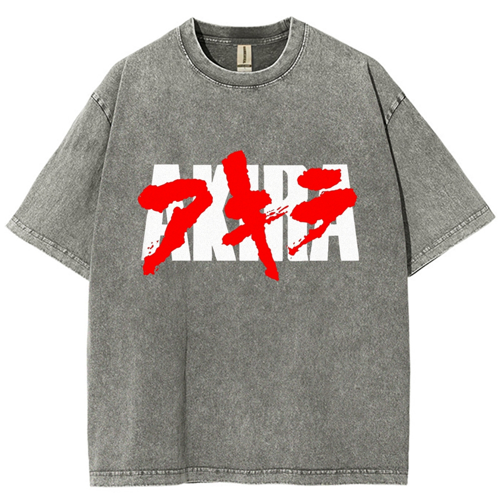 Akira Unisex Fit Washed T-Shirt 2511017431