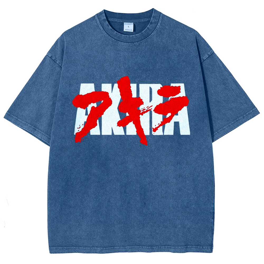 Akira Unisex Fit Washed T-Shirt 2511017431