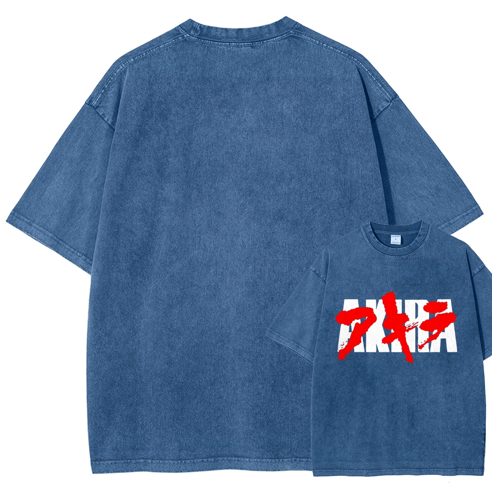 Akira Unisex Fit Washed T-Shirt 2511017431