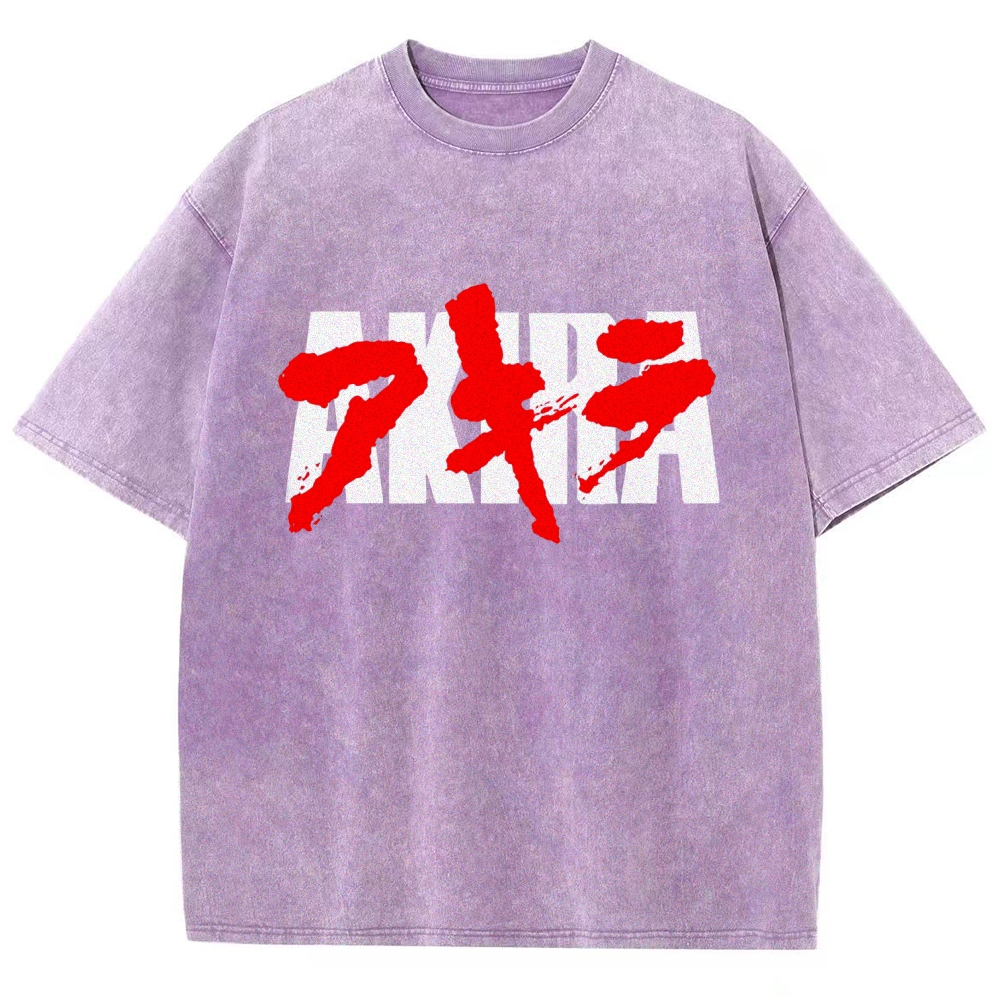 Akira Unisex Fit Washed T-Shirt 2511017431