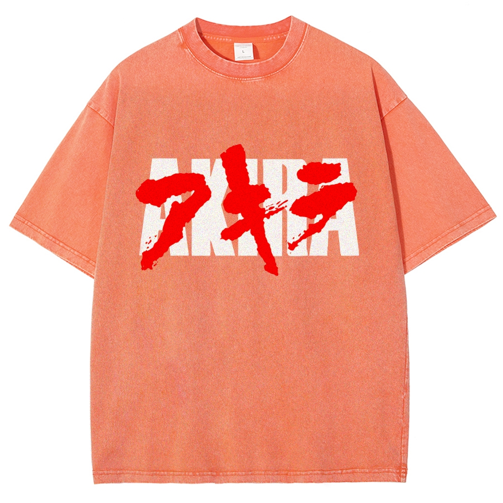 Akira Unisex Fit Washed T-Shirt 2511017431