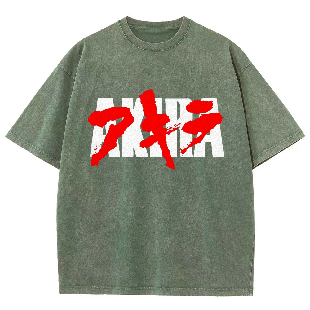 Akira Unisex Fit Washed T-Shirt 2511017431