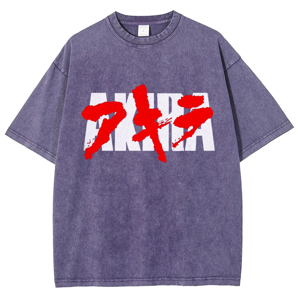 Akira Unisex Fit Washed T-Shirt 2511017431