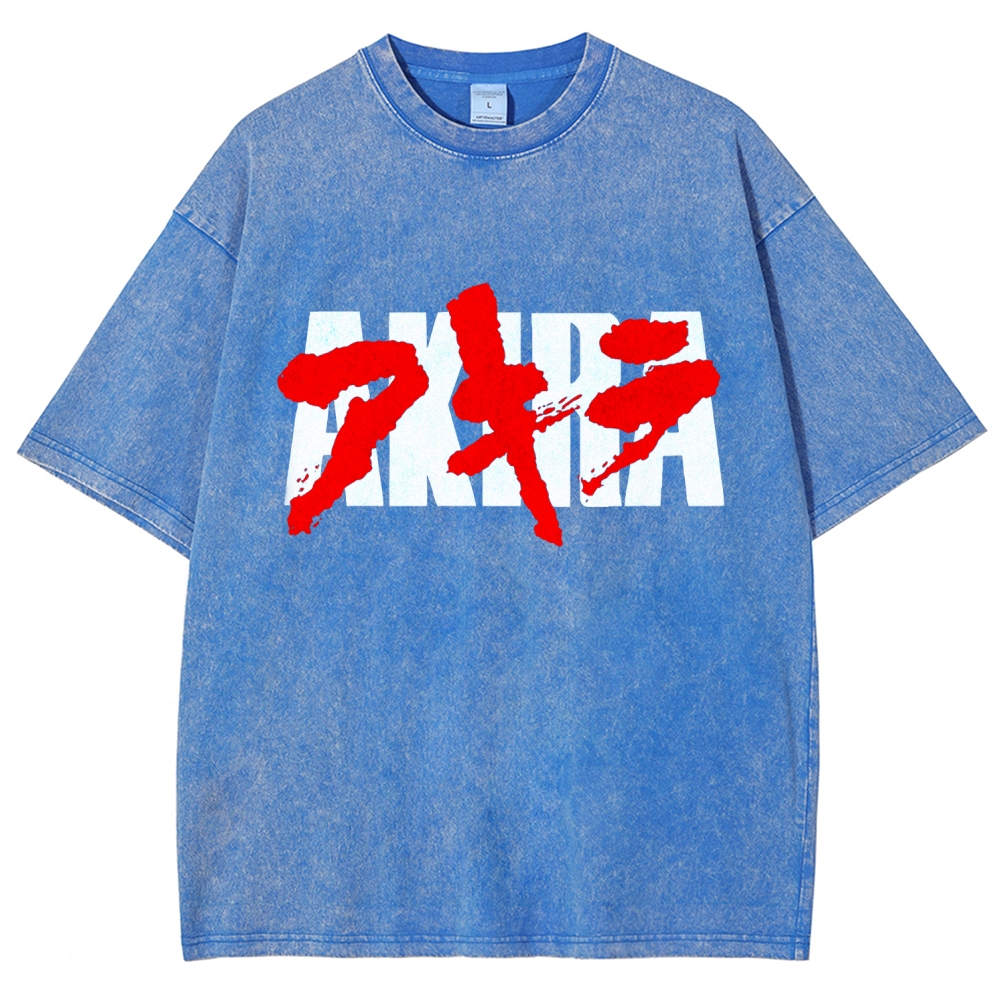 Akira Unisex Fit Washed T-Shirt 2511017431