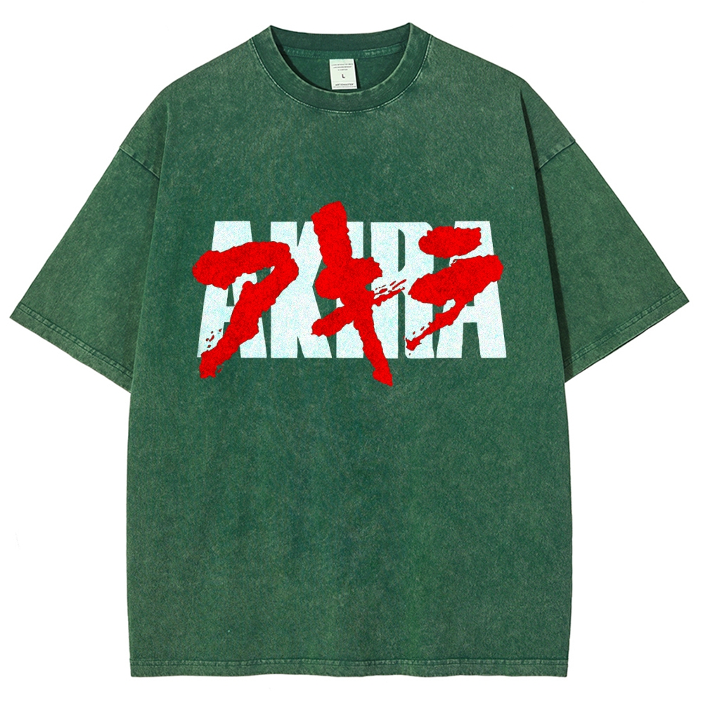 Akira Unisex Fit Washed T-Shirt 2511017431