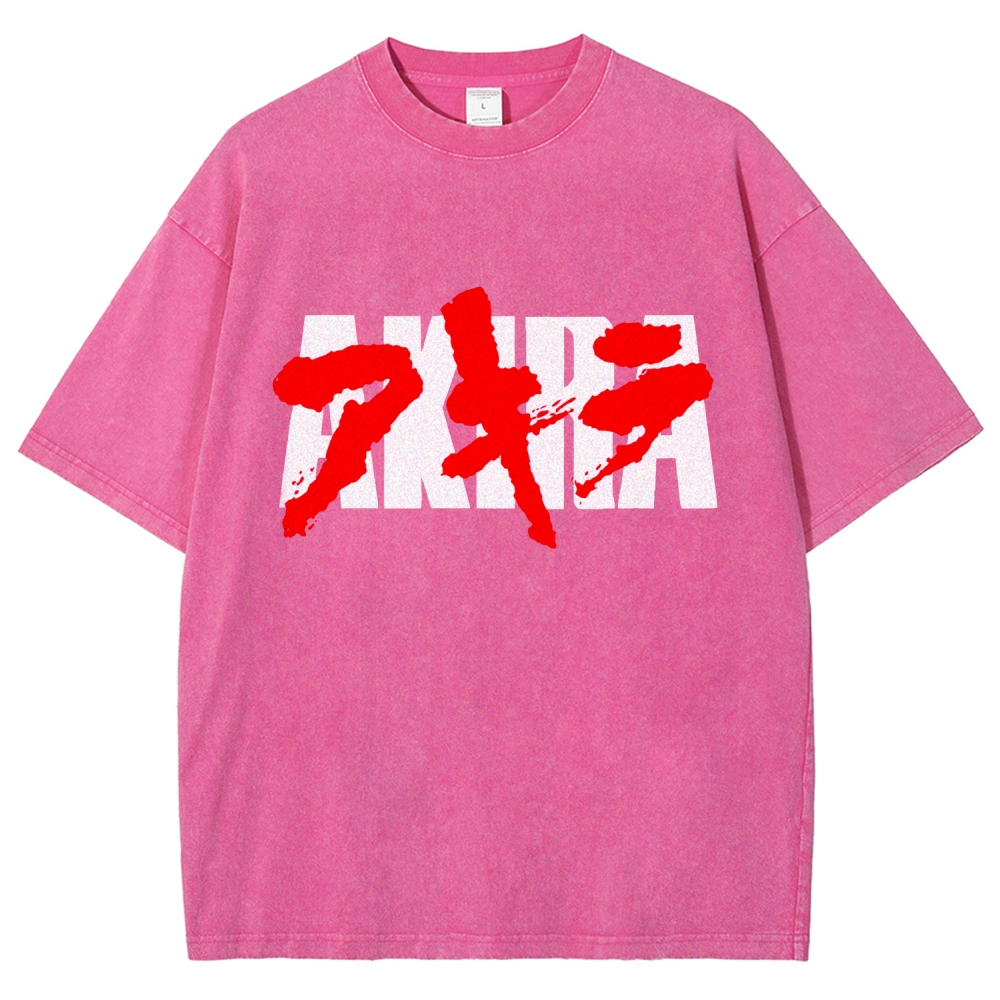 Akira Unisex Fit Washed T-Shirt 2511017431
